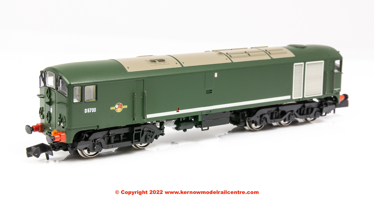905507 Rapido Class 28 Co-Bo Diesel Locomotive number D5700 in BR Green livery - no yellow ends - DCC Sound